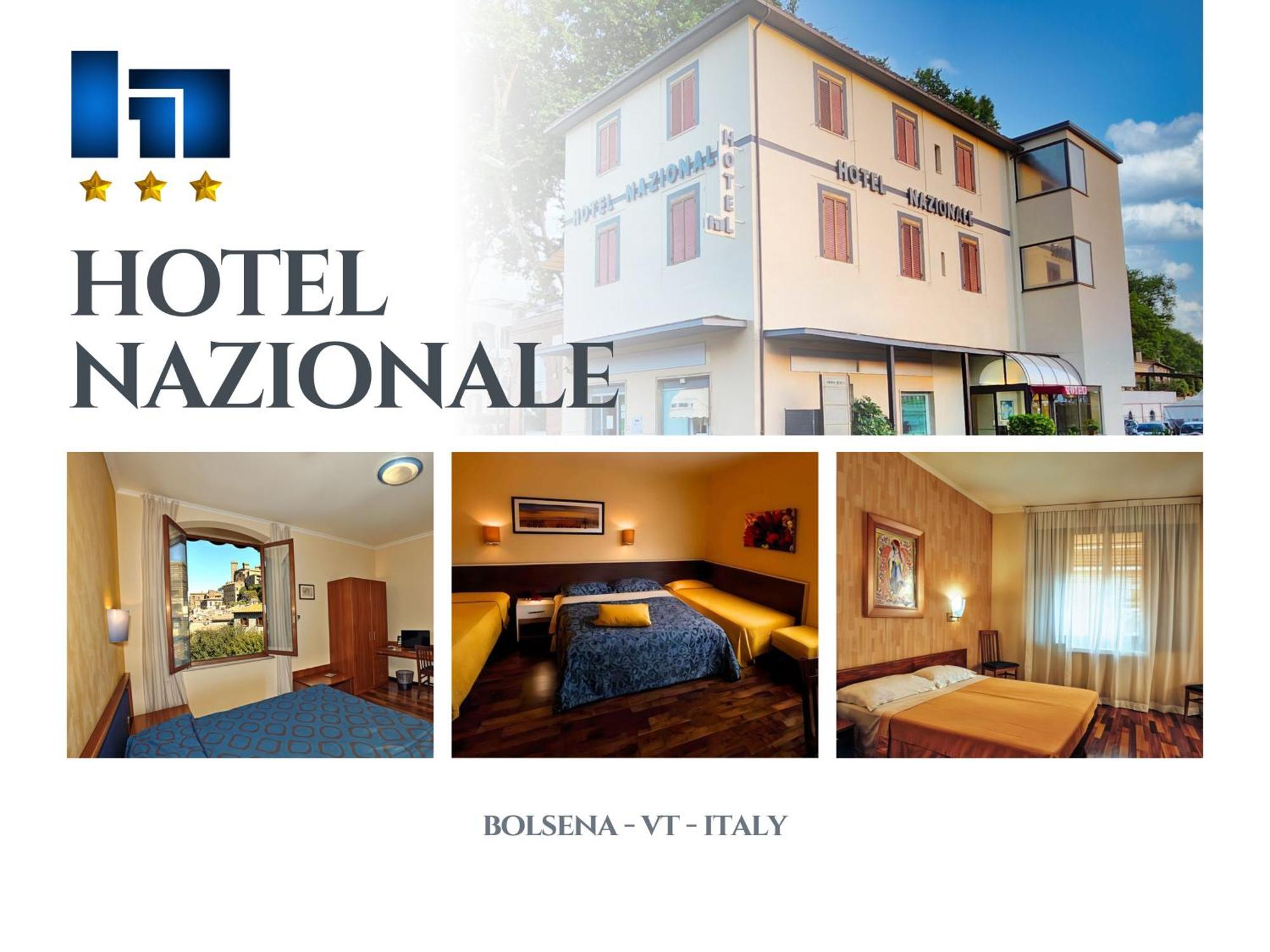 Hotel Nazionale Bolsena Bagian luar foto
